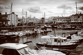 Blick auf den Hafen von Saint-Martin-de-Ré von Youri Mahieu