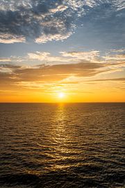 Dawn over the Skagerrak strait | Sunrise during the Copenhagen–Oslo crossing by Dylan Winter Visuals