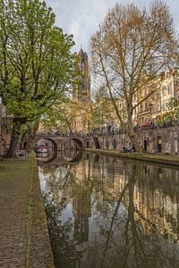 Tour du Dom, Oudegracht et Gaardbrug à Utrecht sur Tux Photography
