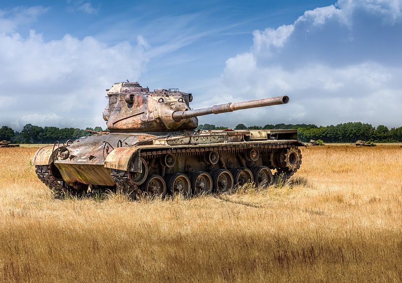 Verlassene Geschichte auf dem Feld von vincent janssen