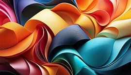 Synthetische kleuren in kunststof en design