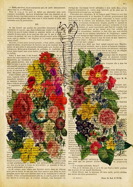 Anatomie van bloemenlongen van Steven Kingsbury