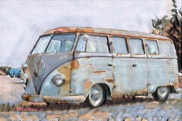 VW bus 17 van Marc Lourens