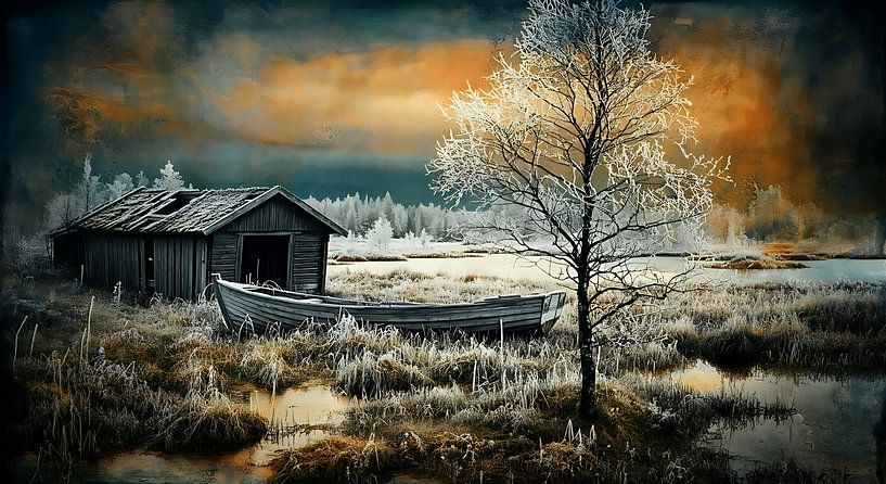 Collage Nordland von Nick Wendt