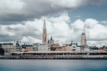 Antwerp skyline – Seen from the Left Bank