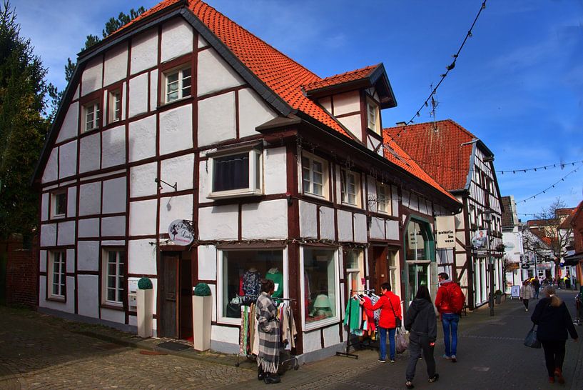 Maisons à colombages Recklinghausen Altstadt par Edgar Schermaul