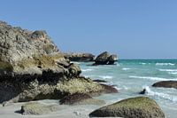 Strand bij Mughsayl (Oman)