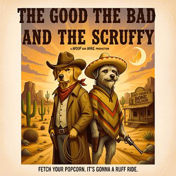 The Good, the Bad and the Scruffy by Mister Artsy