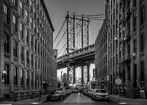 Manhattan bridge New York City DUMBO by Joris Vanbillemont
