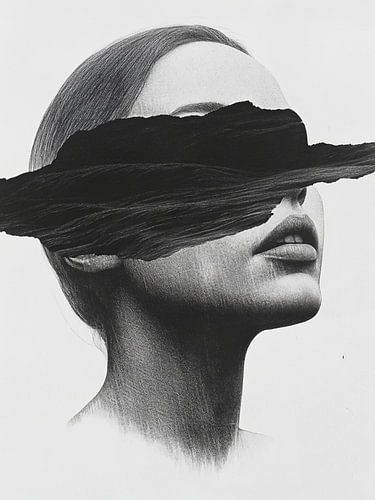 Modern Abstract Portret van SPEQ ART