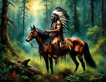 Native American Heritage 42 von Johanna's Art