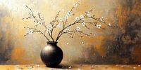 Rustic Japandi blossom