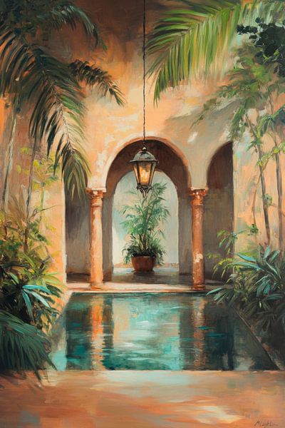 Tropisches Paradies von Poster Art Shop