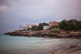 Blick vom Es Trenc auf Ses Covetes (Mallorca) / View from Es Trenc to Ses Covetes (Majorca) von t.ART