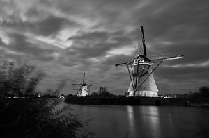 Semaine de l'éclairage 2018 Patrimoine mondial de l'UNESCO Kinderdijk