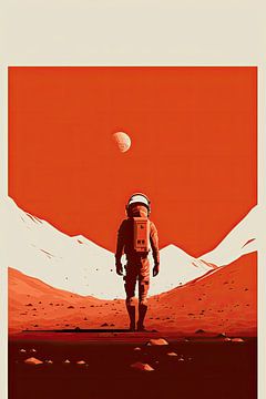 Missie naar Mars - Mission to Mars van Tim Kunst en Fotografie