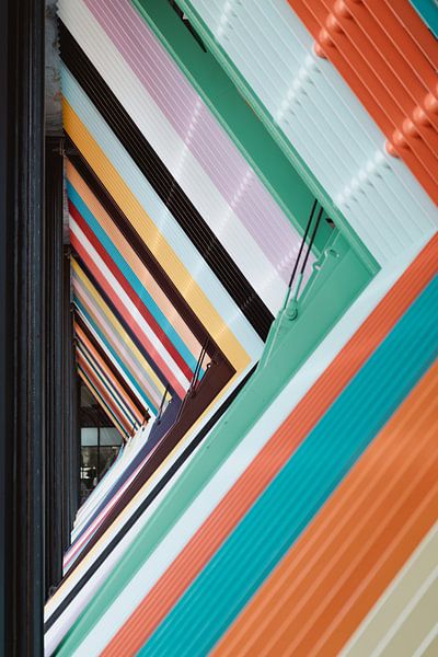 Regenboog hek Architecture details Rijksvastgoedbedrijf van Jonai