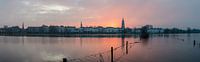 Panorama zonsopkomst in Zutphen van Marcel Pietersen thumbnail