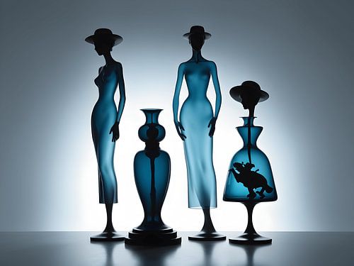 Surrealistisch glas