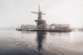 Haarlem: Molen De Adriaan.