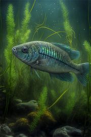 Glijden onder het groen