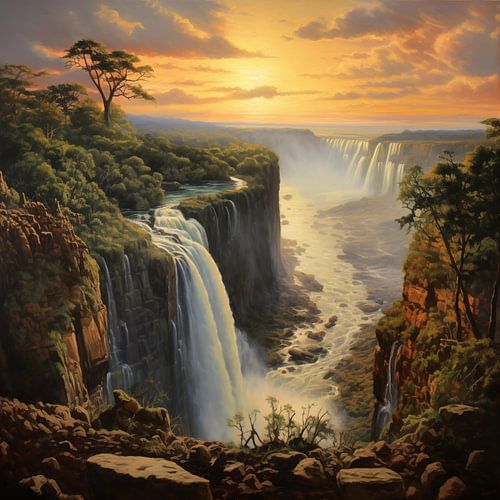 Watervallen Victoria Falls Zimbabwe