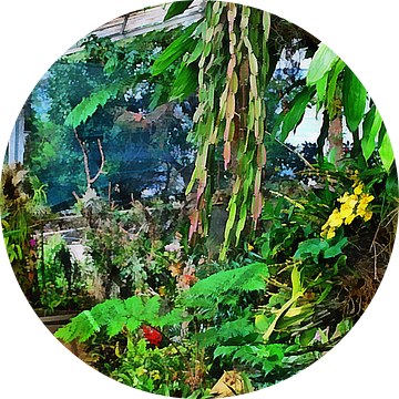 Orchideeënhuis Madeira 1 van Dorothy Berry-Lound