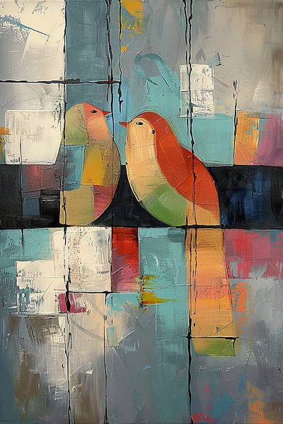 Printemps par Peinture Abstraite