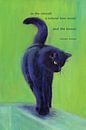 A natural born model Katzen Haiku Englisch von Karen Kaspar Miniaturansicht