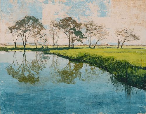 Reflections by the Lake