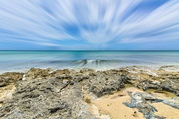 Felsen am ionischen Meer von Frank Kremer