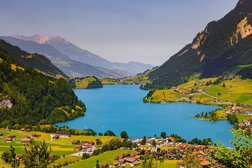 Point de vue Chälrütirank vers Lungern sur Henk Meijer Photography