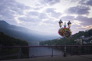 Vue sur la Moselle | Lever de soleil à Cochem, Allemagne | photographie de voyage