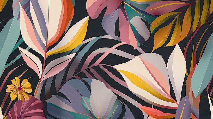 Tropical Garden by Angel Estevez