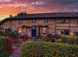 Half-timbered house in southern Limburg by John Kreukniet