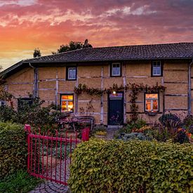 Maison à colombages dans le sud du Limbourg sur John Kreukniet