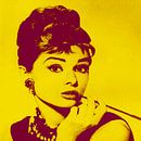 Audrey Hepburn - Vibes par Kathleen Artist Fine Art Aperçu