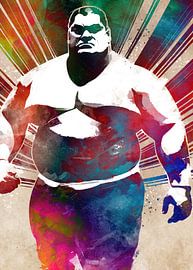 Wrestling sport art #wrestling