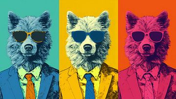 Warhol: Wolf in Costume by ByNoukk