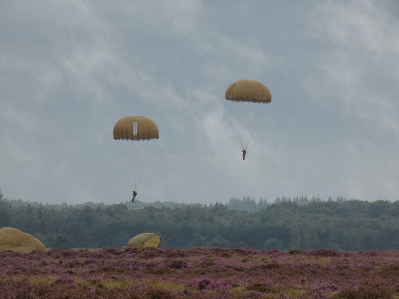 Dit zijn parachutisten Market Garden 2017 Ede van Veluws