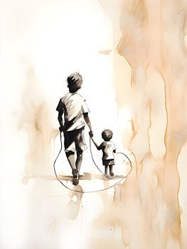 Brothers hand in hand