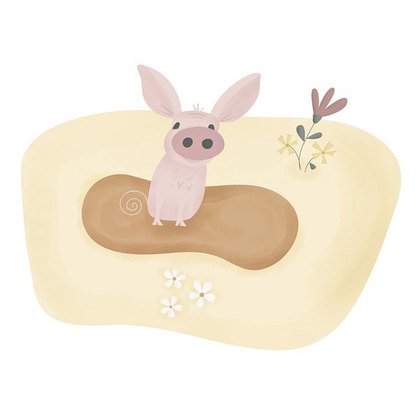 Farm animals: piggy! by Charlotte Heijmans