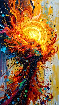 Die Seele im Sturm von Jolique Arte