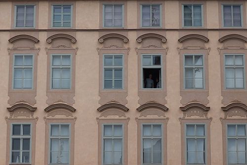One open window, Prague