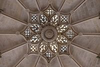 Ceiling of Burgos Cathedral in Spain