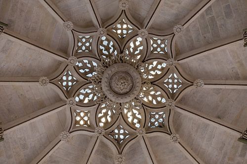 Die Decke der Kathedrale von Burgos in Spanien