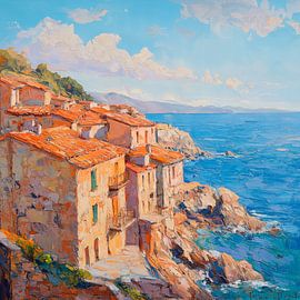 Küstenidylle von Poster Art Shop