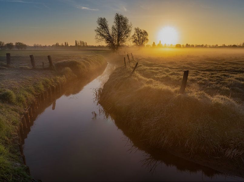 Polders in Ekeren. by Ivo Schut Fotografie