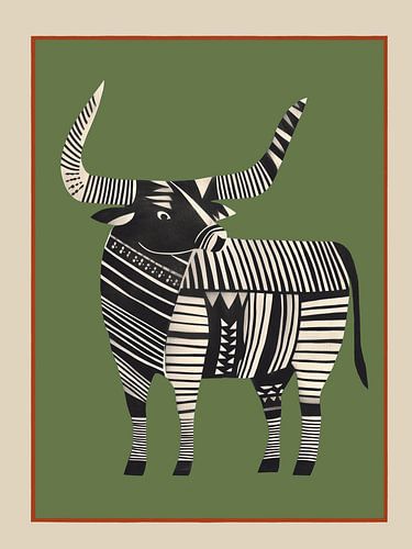Gestreepte stier