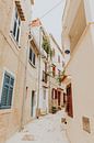 Beige street Croatia by Mieke Broer thumbnail